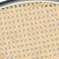 Sgabello Bar Preston Vintage in rattan naturale 65 cm - Mobilie Design