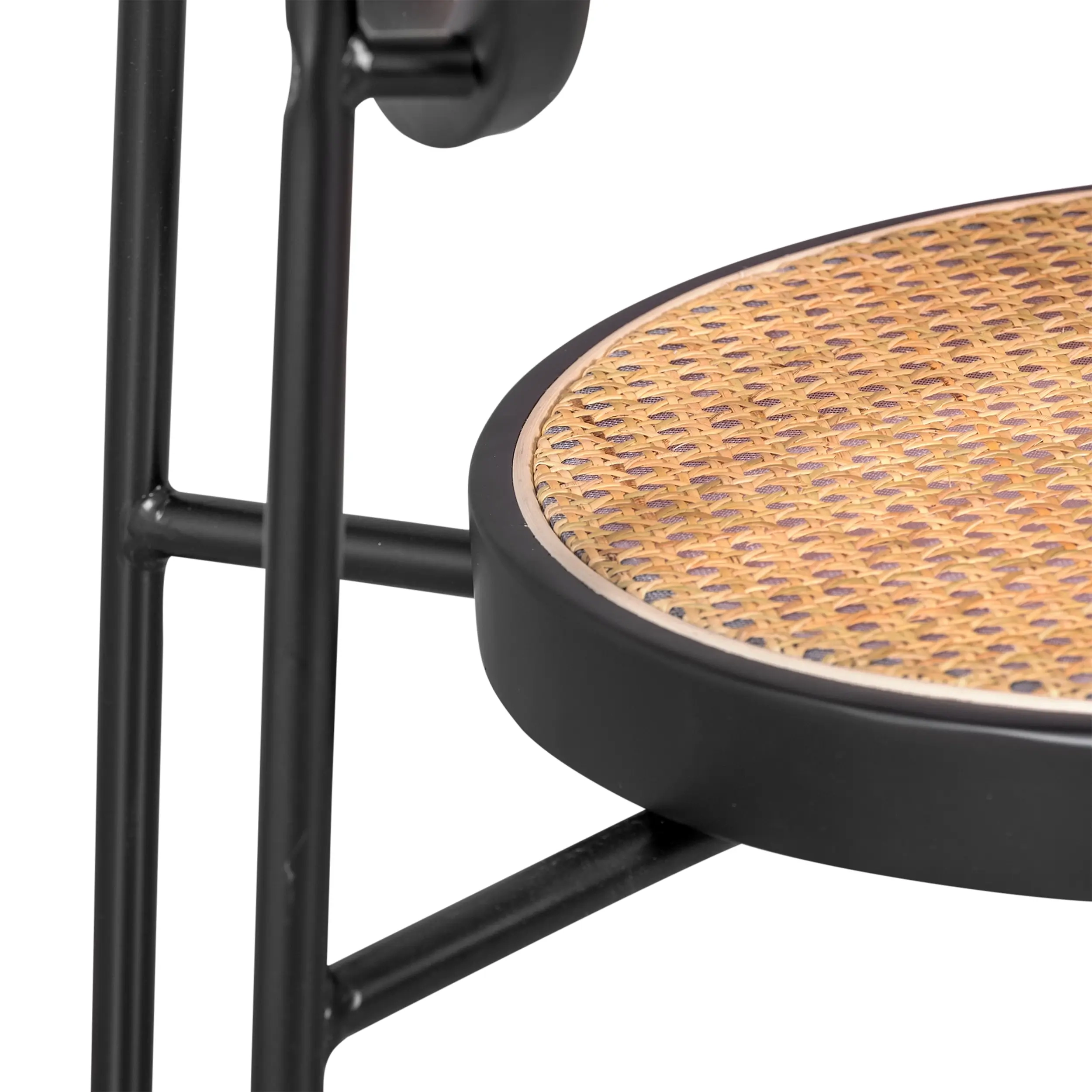 Confezione 4 Sedie Preston Rattan Naturale | Design Retro e Artigianale