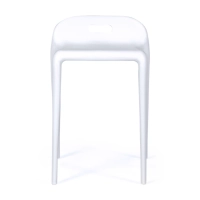 Sgabello design Didi 45 cm Bianco | Design minimalista e leggero