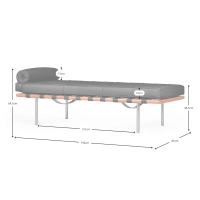 Barcelona Daybed Inspirazione - Mobilie da Disegno - Mobilie Design