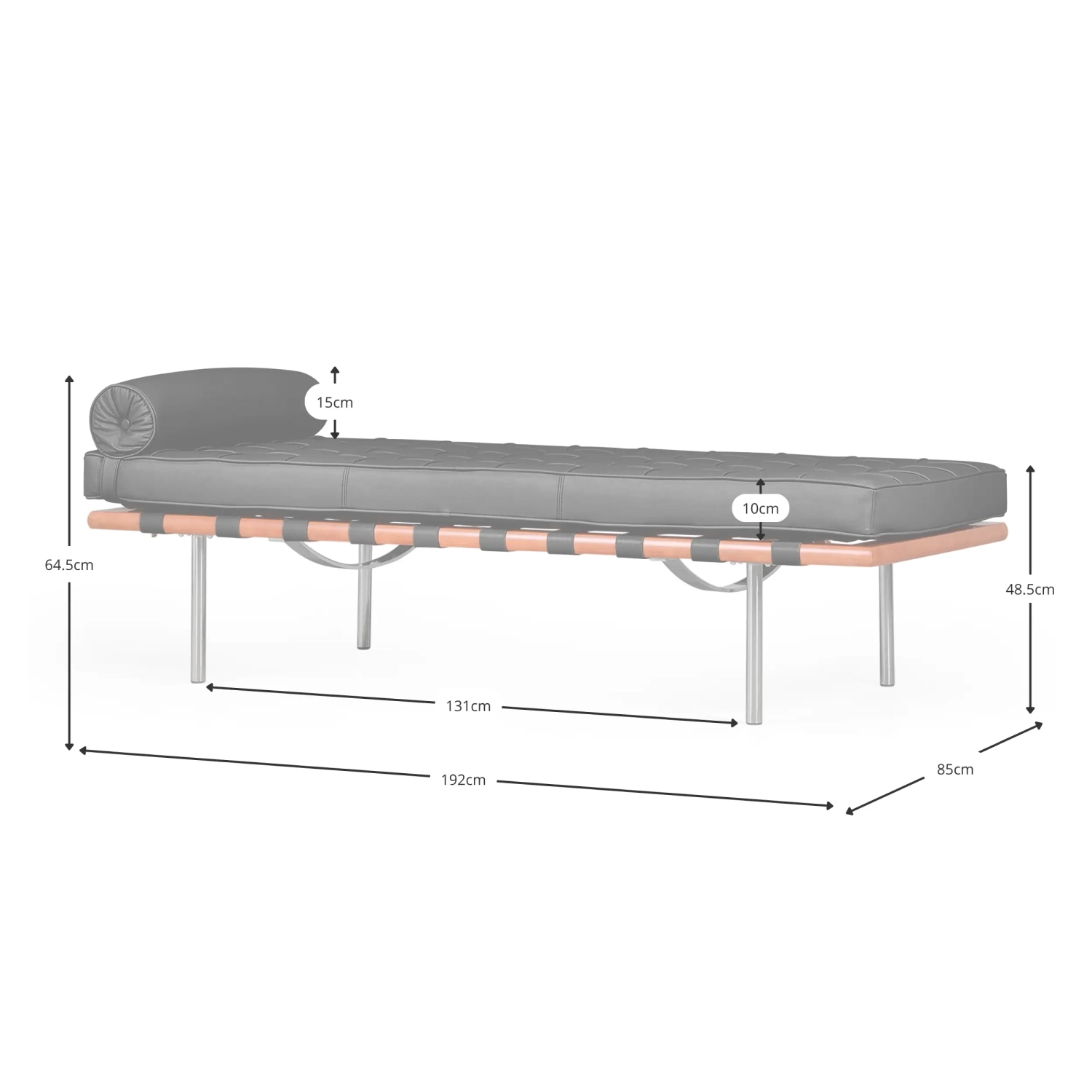 Barcelona Daybed - Modern Classics furnmod