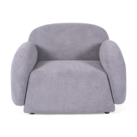 Designerski fotel 1-osobowy Nest - zawijany design - Mobelarium
