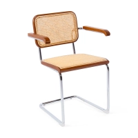 Chaise Cesca avec accoudoirs - Chaises en rotin - Mueble Design