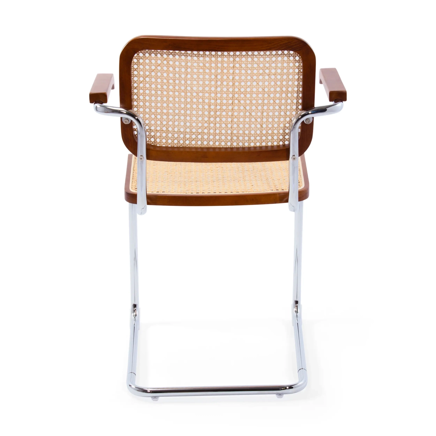 Cesca stoel met armleuningen - Rotan stoelen - Mobelarium