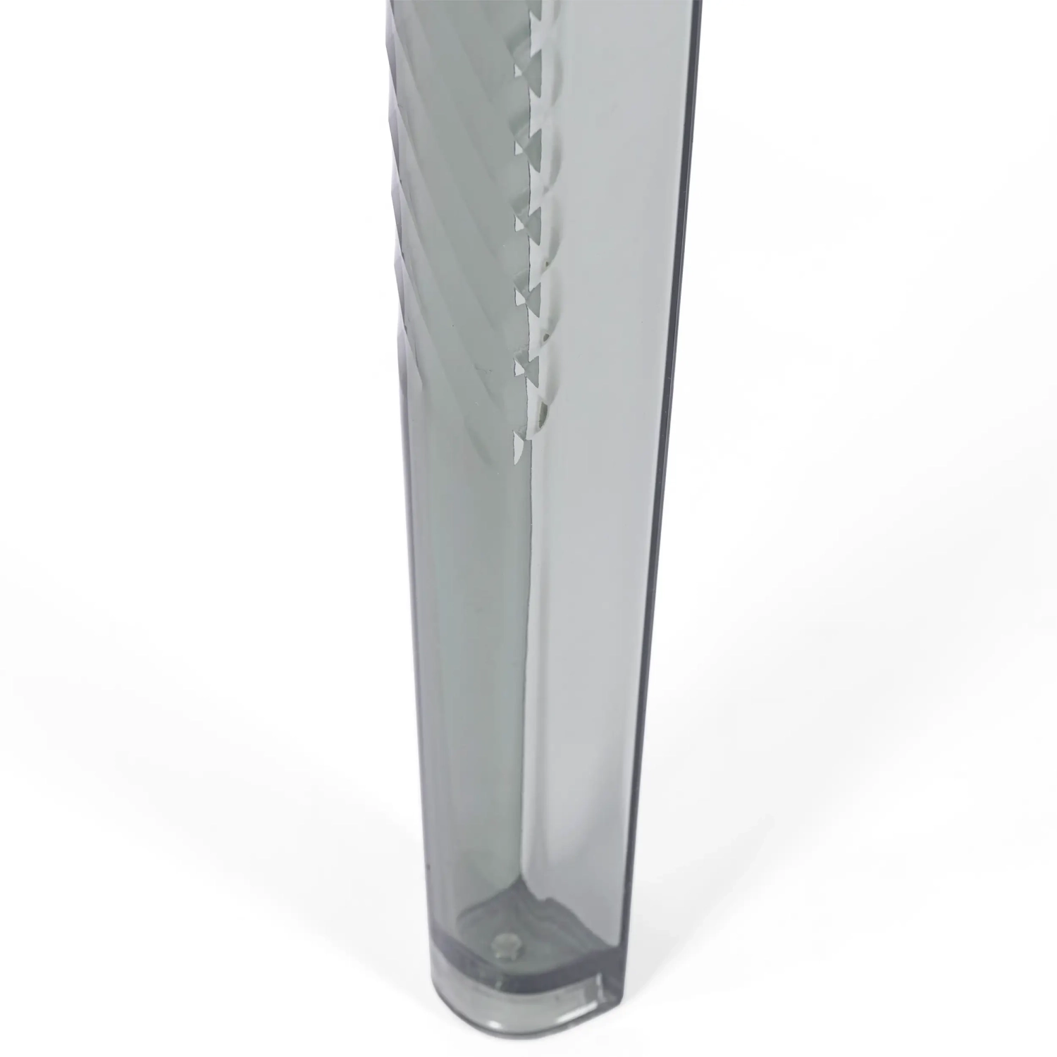 Mesa de jantar quadrada Ghost 80 cm : Design moderno transparente