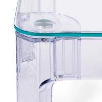 Tavolo da pranzo rettangolare Ghost 120x80 cm | Design trasparente e moderno