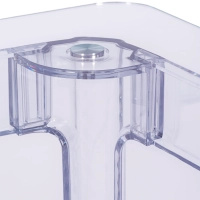 Tavolo da pranzo Ghost 140x80 cm | Design moderno trasparente