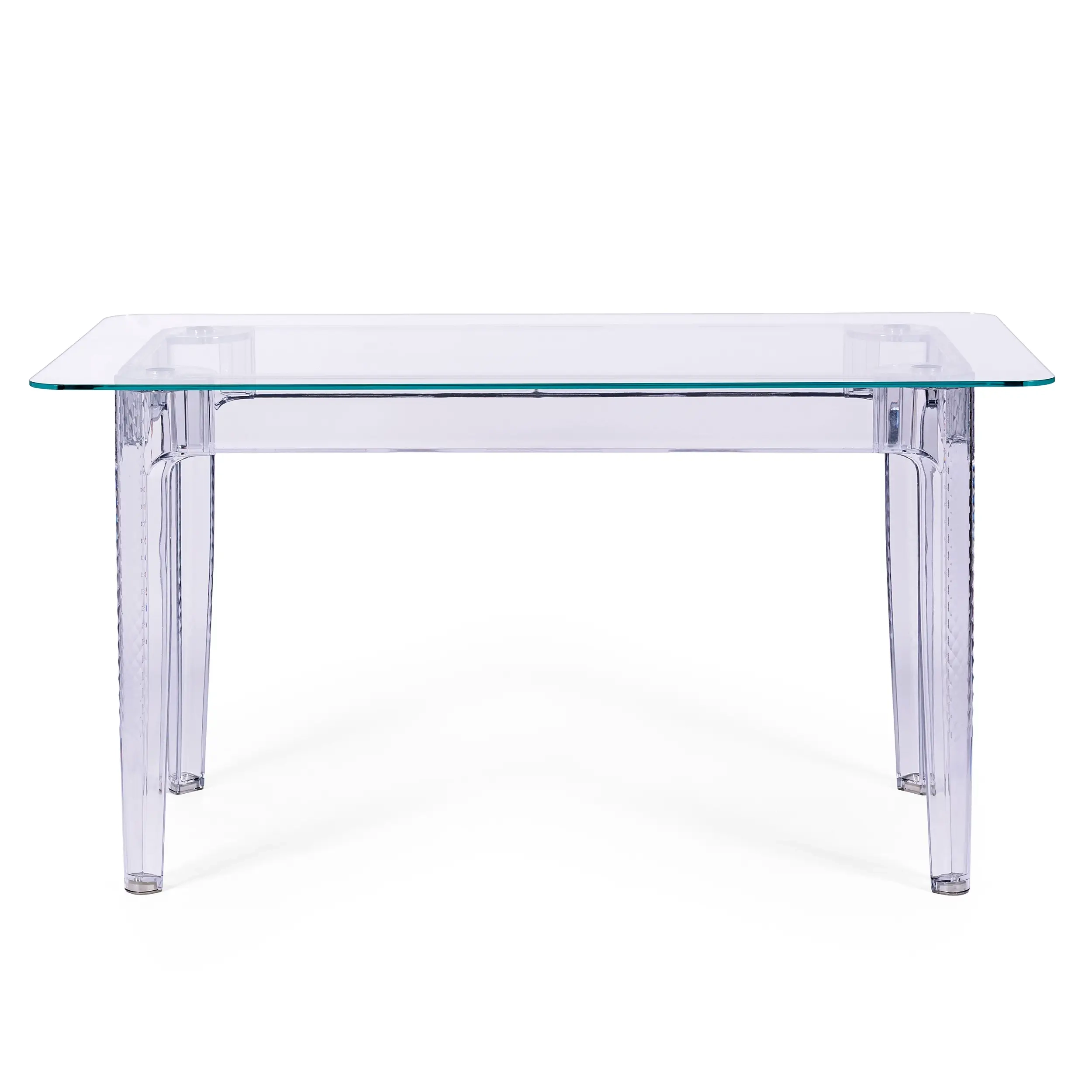 Tavolo da pranzo Ghost 140x80 cm | Design moderno trasparente