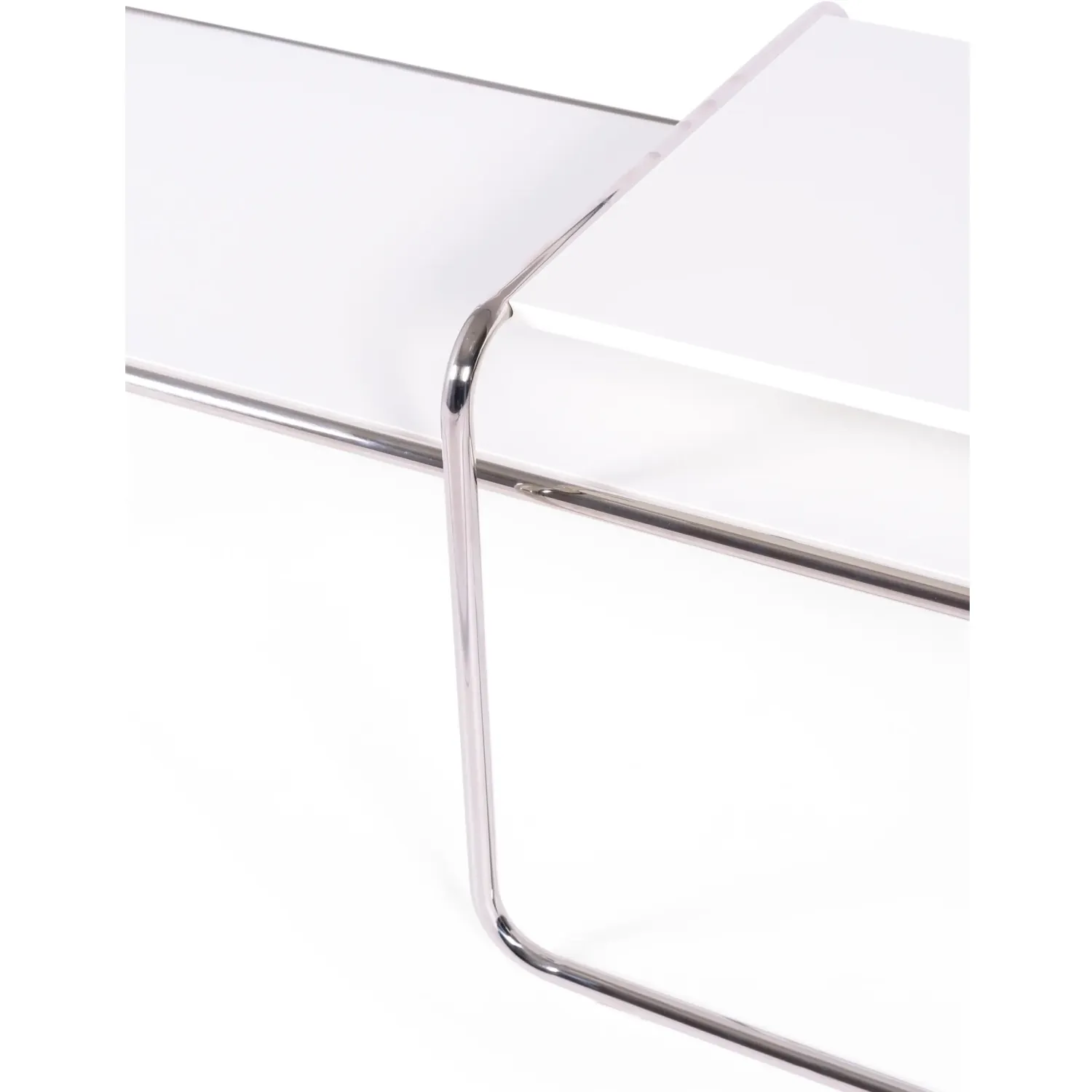 Set di tavolini d'ispirazione Laccio Breuer | Bauhaus Design | Tavolini da caffè e laterali