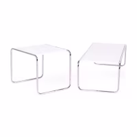 Set di tavolini d'ispirazione Laccio Breuer | Bauhaus Design | Tavolini da caffè e laterali