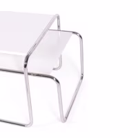 Set di tavolini d'ispirazione Laccio Breuer | Bauhaus Design | Tavolini da caffè e laterali