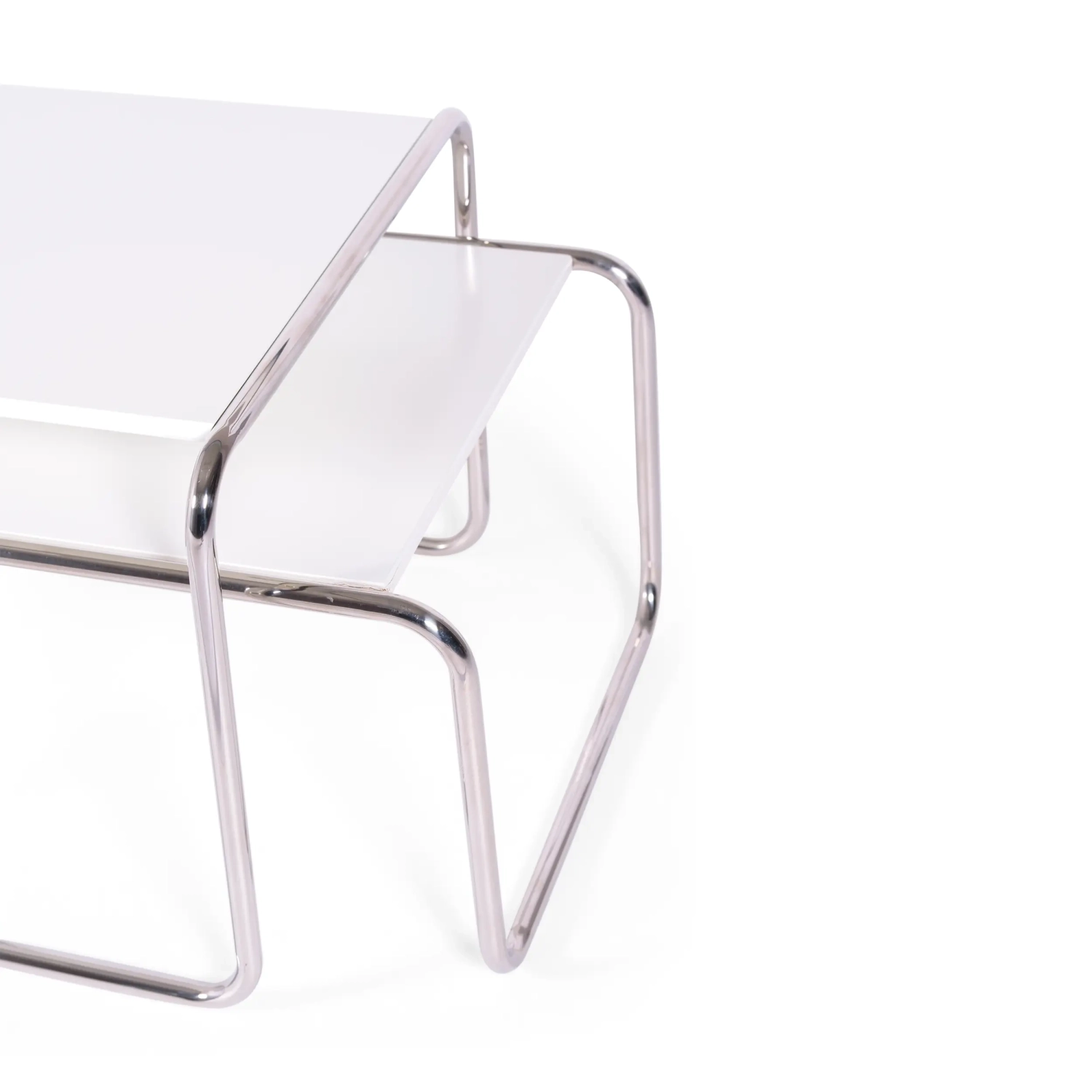 Inspiración conjunto Mesas Laccio Breuer | Diseño Bauhaus | Mesa Centro y Auxiliar