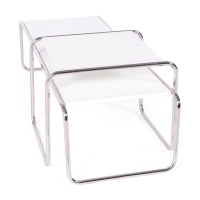 Inspiratie set Tafels Laccio Breuer | Bauhaus Design | Salon- & Bijzettafels