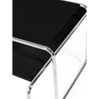 Set di tavolini d'ispirazione Laccio Breuer | Bauhaus Design | Tavolini da caffè e laterali