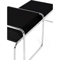 Set di tavolini d'ispirazione Laccio Breuer | Bauhaus Design | Tavolini da caffè e laterali