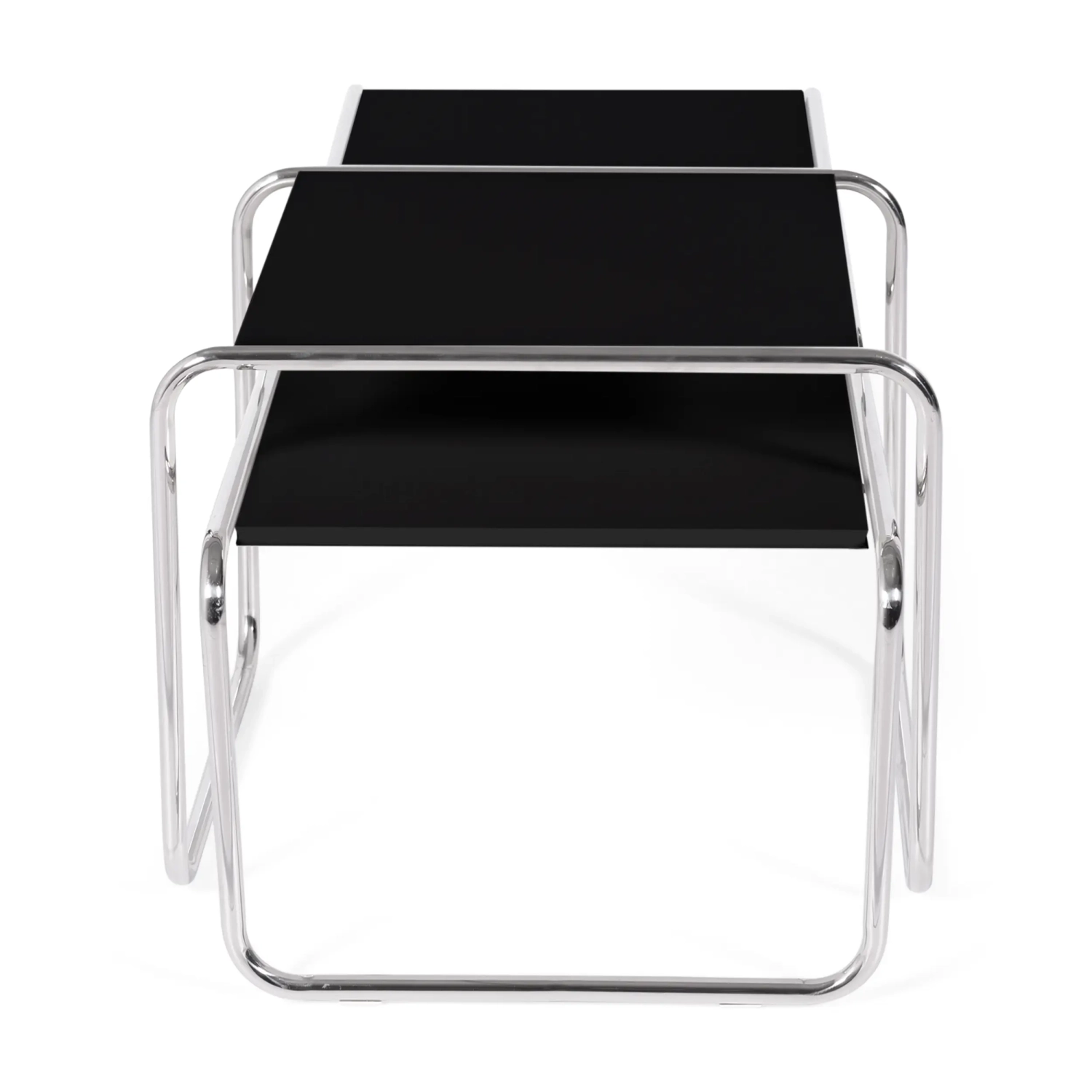 Inspiración conjunto Mesas Laccio Breuer | Diseño Bauhaus | Mesa Centro y Auxiliar