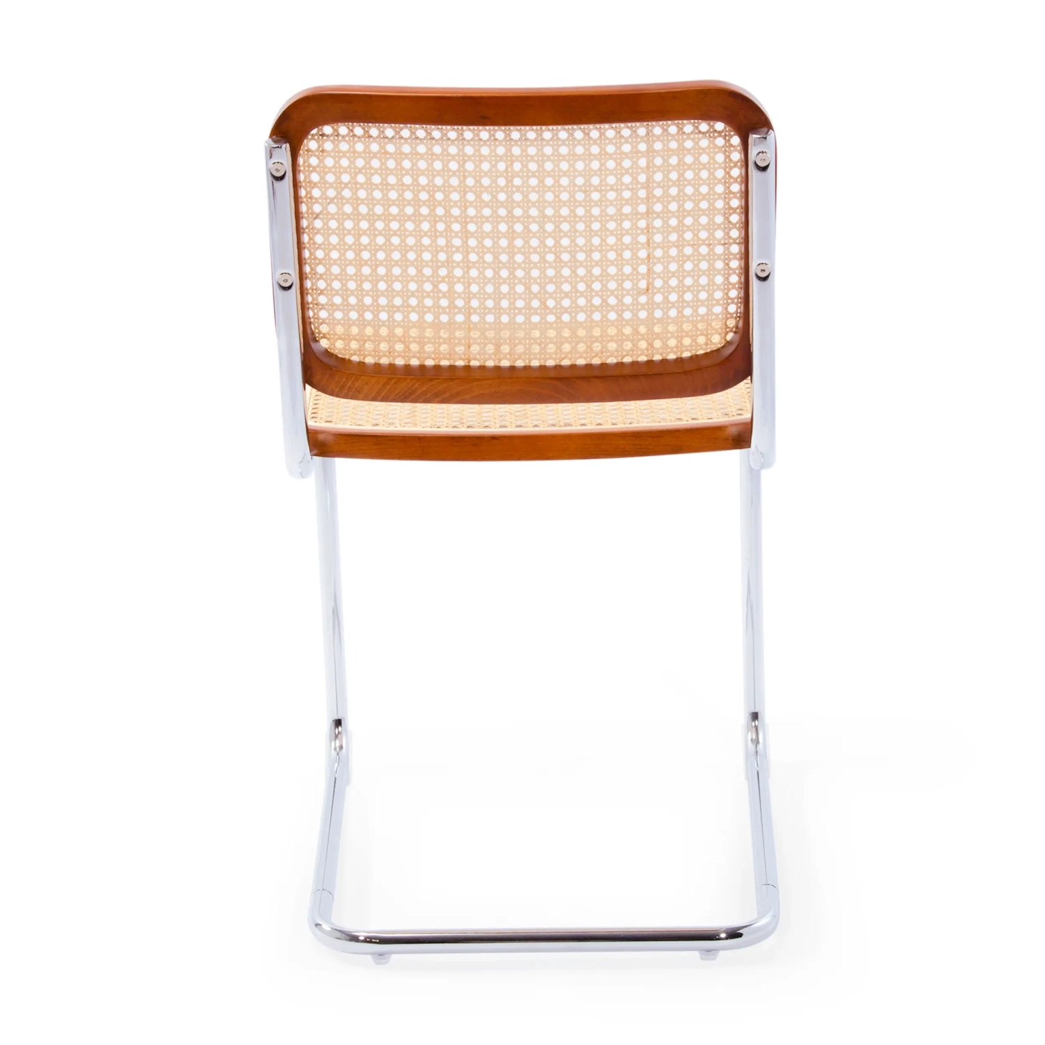 Chair Cesca economical chair in steel, beech and rattan 🪑 | Mueble Design