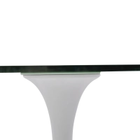 Tafel Tulip glazen tafel 90 cm | Modern en Elegant | Mobelarium