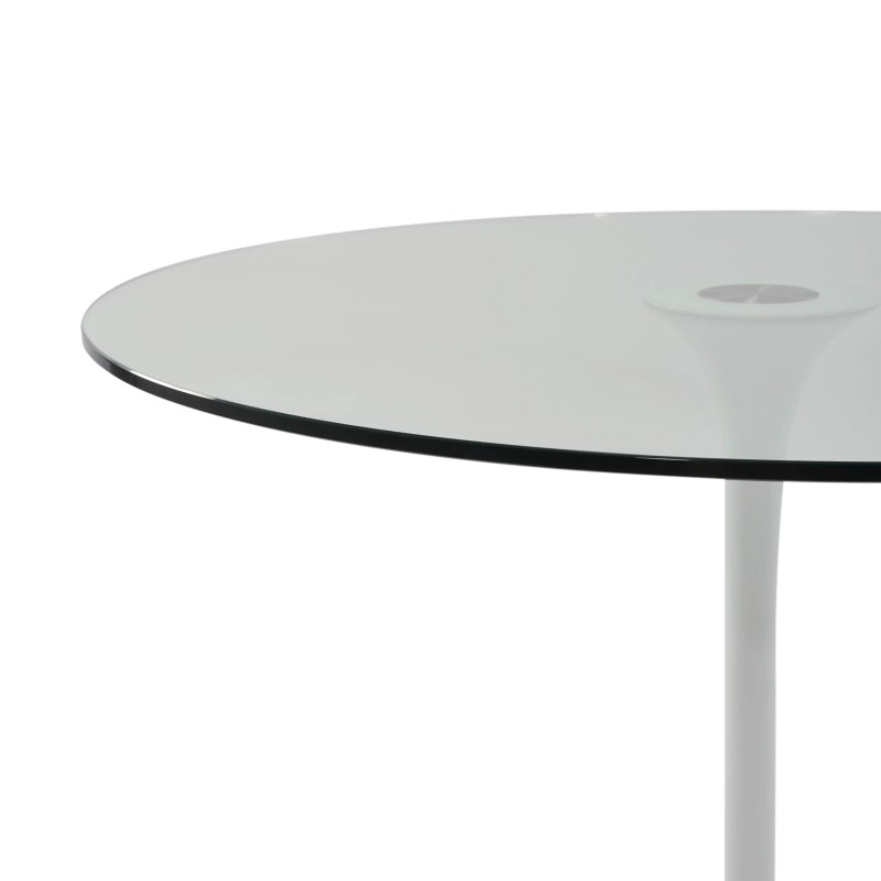 Tisch Tulip Glastisch 90 cm : Modern und Elegant :: Modern und Elegant Mobelarium