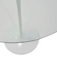 Tavolo Tulip tavolo in vetro 90 cm : Moderno ed elegante :: Moderno ed elegante Mobilie Design