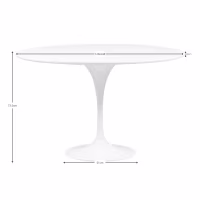 Inspirazione Tavolo da pranzo Stile Tulip 120 cm - Mobilie Design