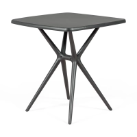 Mesa de jardim Moises 72 cm | Moderna, leve e resistente | Interior e exterior