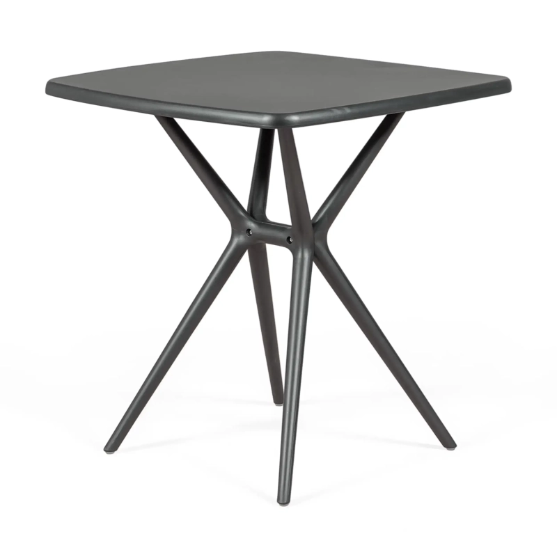 Mesa Moises 72 cm para Jardín | Moderna, Ligera y Resistente | Interior y Exterior