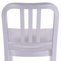 Sgabello Navi Army 66 cm in alluminio | Design industriale elegante