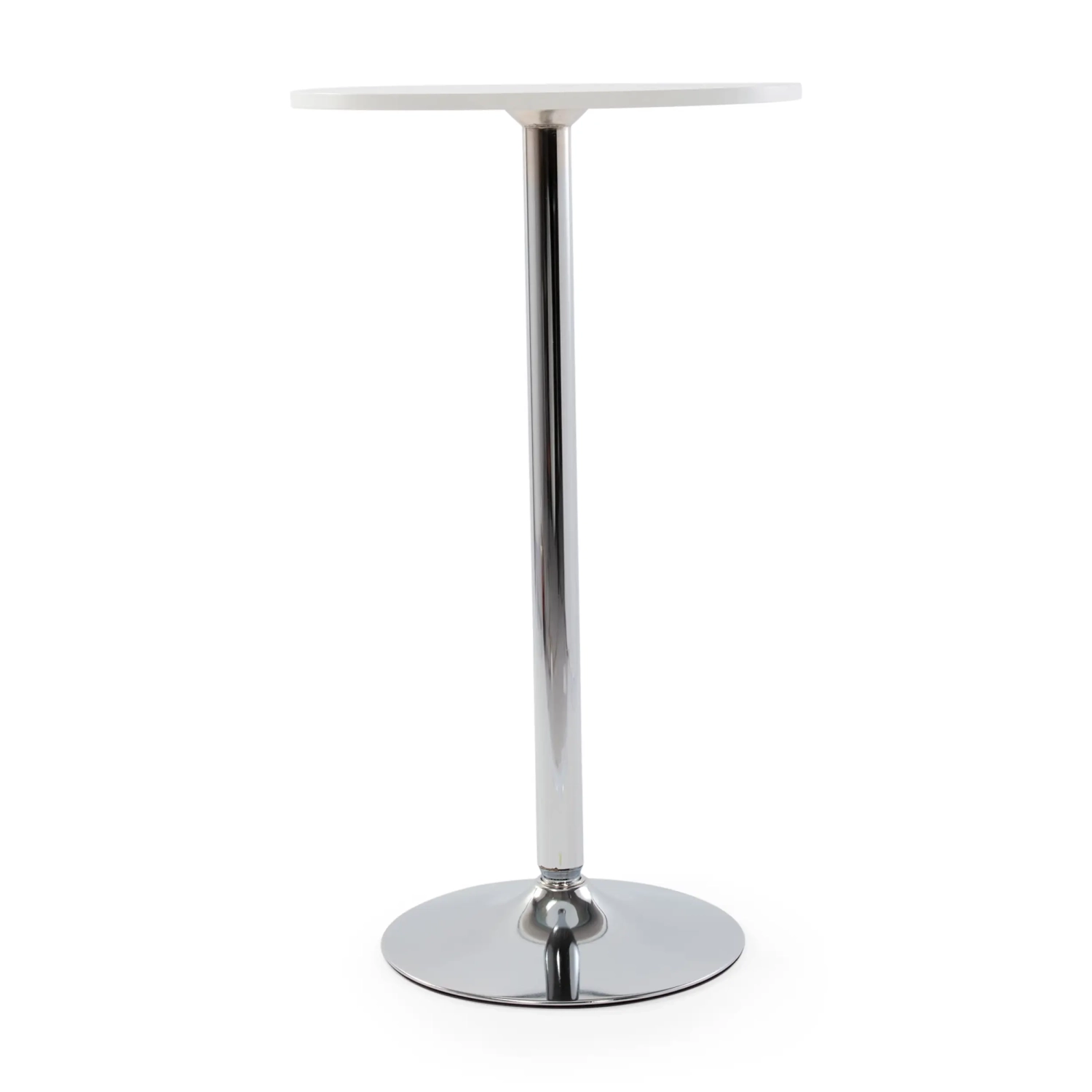 Högt bord Boom 60 cm - Modernt bord med kromad fot för kök eller bar