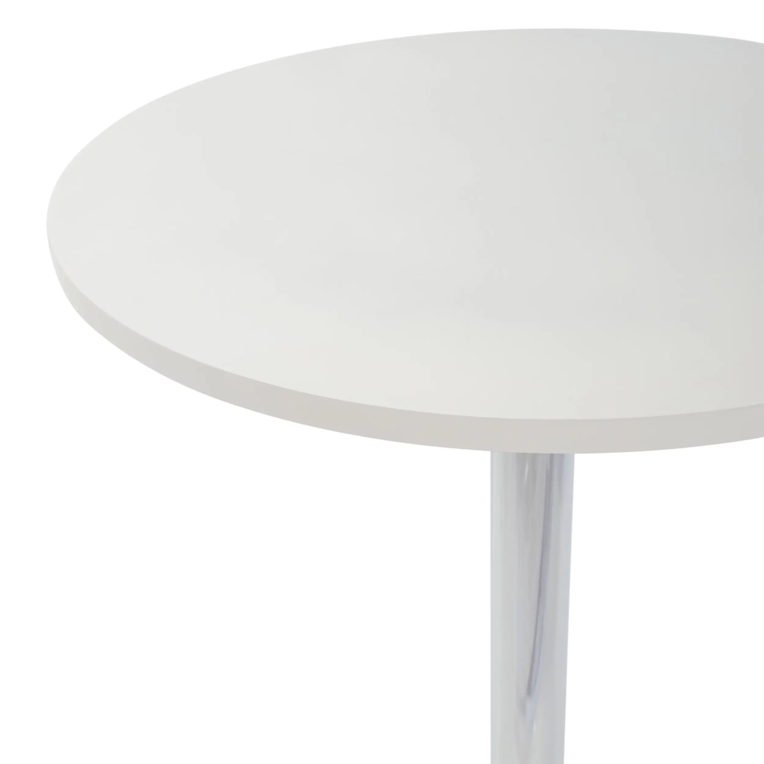 Högt bord Boom 60 cm - Modernt bord med kromad fot för kök eller bar