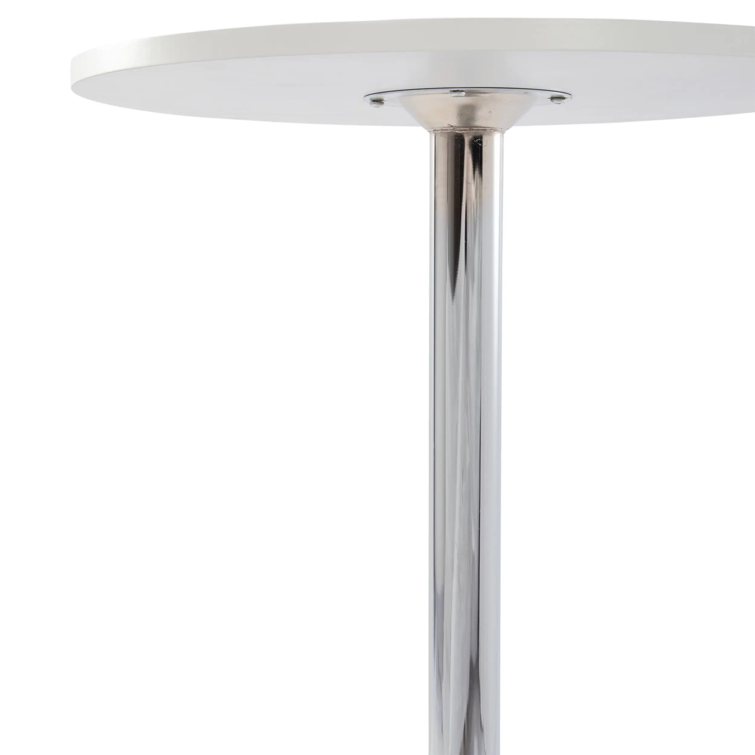 Tavolo alto Boom 60 cm - Tavolo moderno con base cromata per cucina o bar