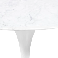 Inspiration Design table Tulip 120Ø in Carrara Marble - Mueble Design