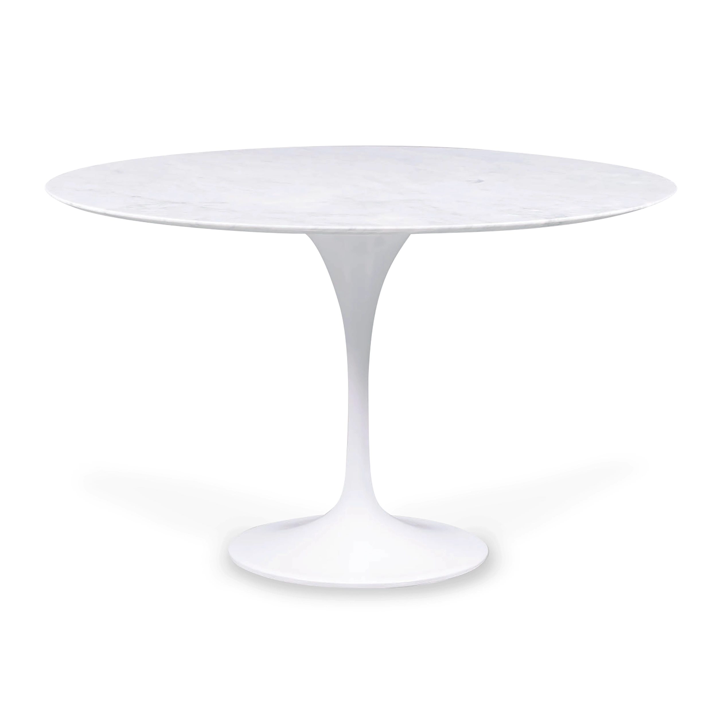 Ispirazione Tavolo design Tulip 120Ø in Marmo Carrara - Mobilie Design