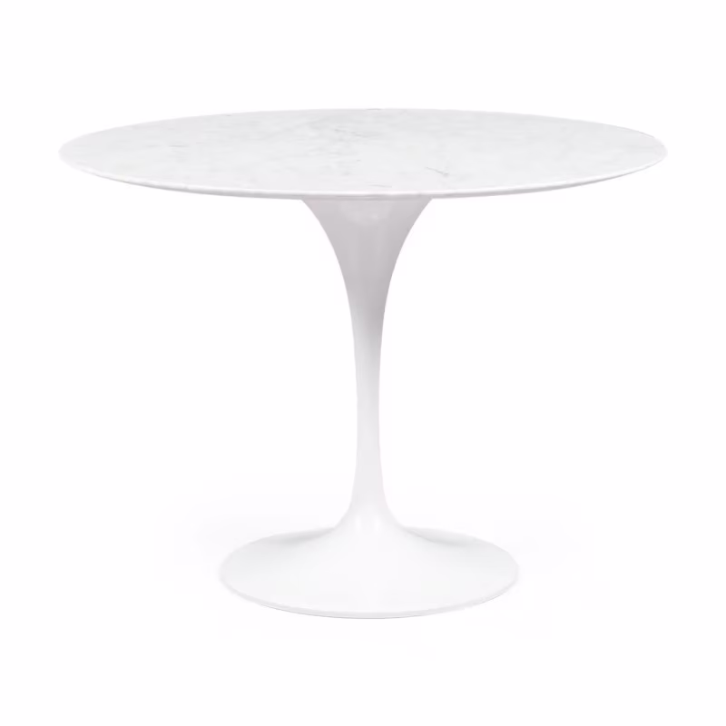 Designérský stůl Inspirace Tulip 100Ø v mramoru Carrara - design nábytku