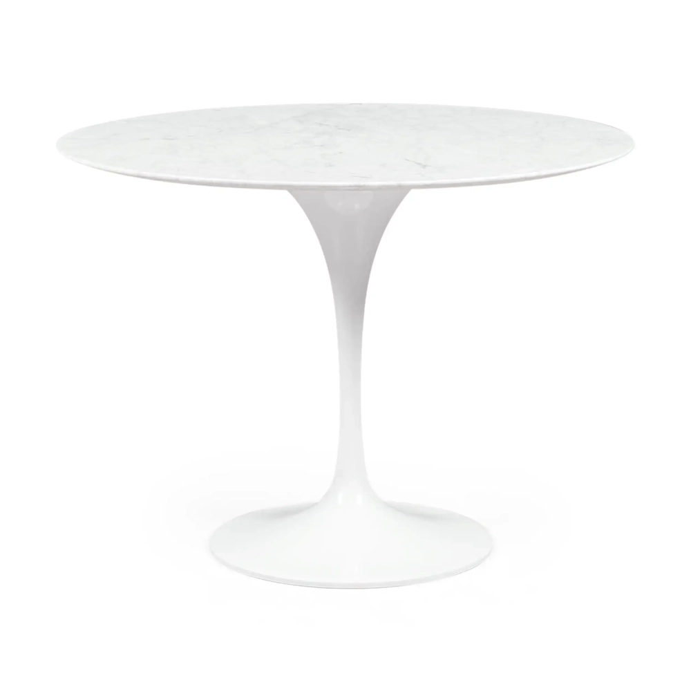 Inspirazione Tavolo Tulip 100Ø in Marmo di Carrara - Mobilie Design