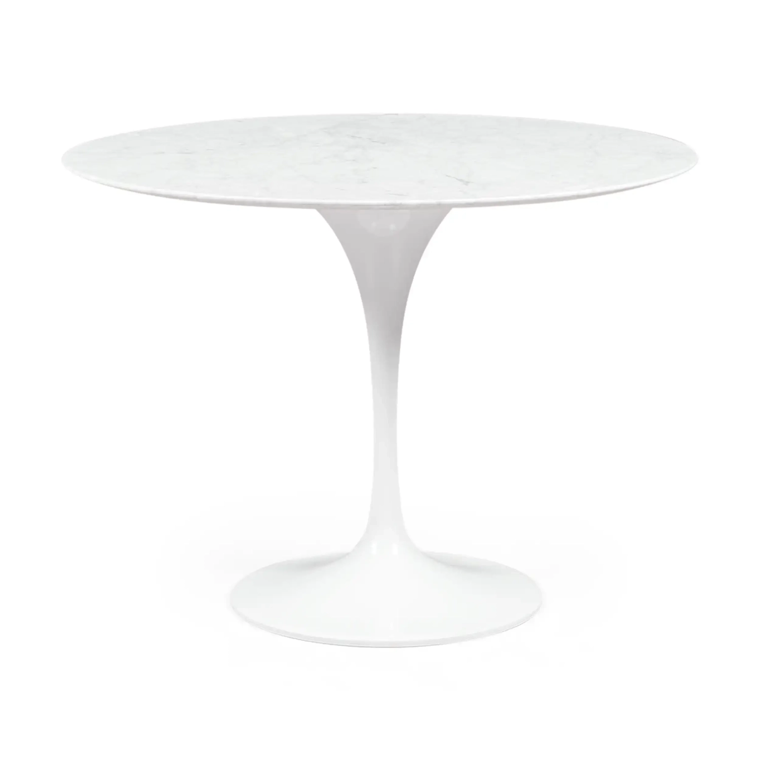 Inspiración Mesa de diseño Tulip 100Ø de Mármol Carrara - Mueble Design