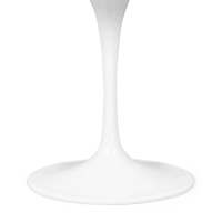 Inspiration Tulip 100Ø Designbord i Carrara Marmor - Möbeldesign