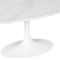 Inspirazione Tavolino Tulip in Marmo di Carrara - Mobilie Design