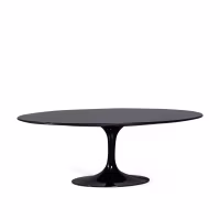 Replica salontafel Tulip in zwart Marquina marmer