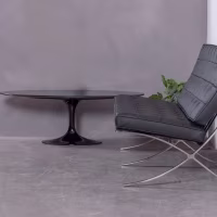 Tavolino Tulip in marmo Marquina- Tavolo in Marmo - Mobilie Design
