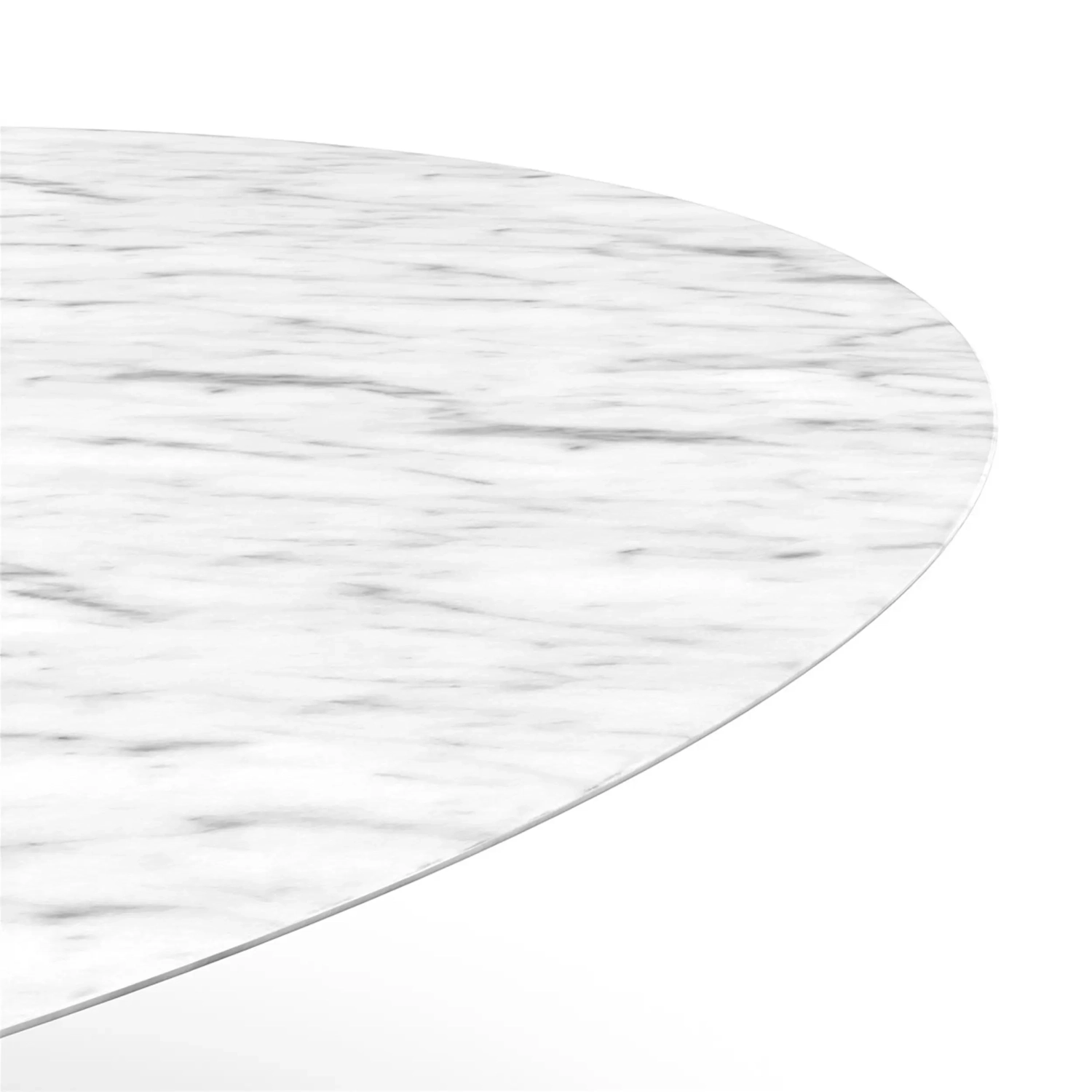 Ovalt bord Tulip 199cm Carraramarmor | Italiensk tillverkning | Saarinen Design