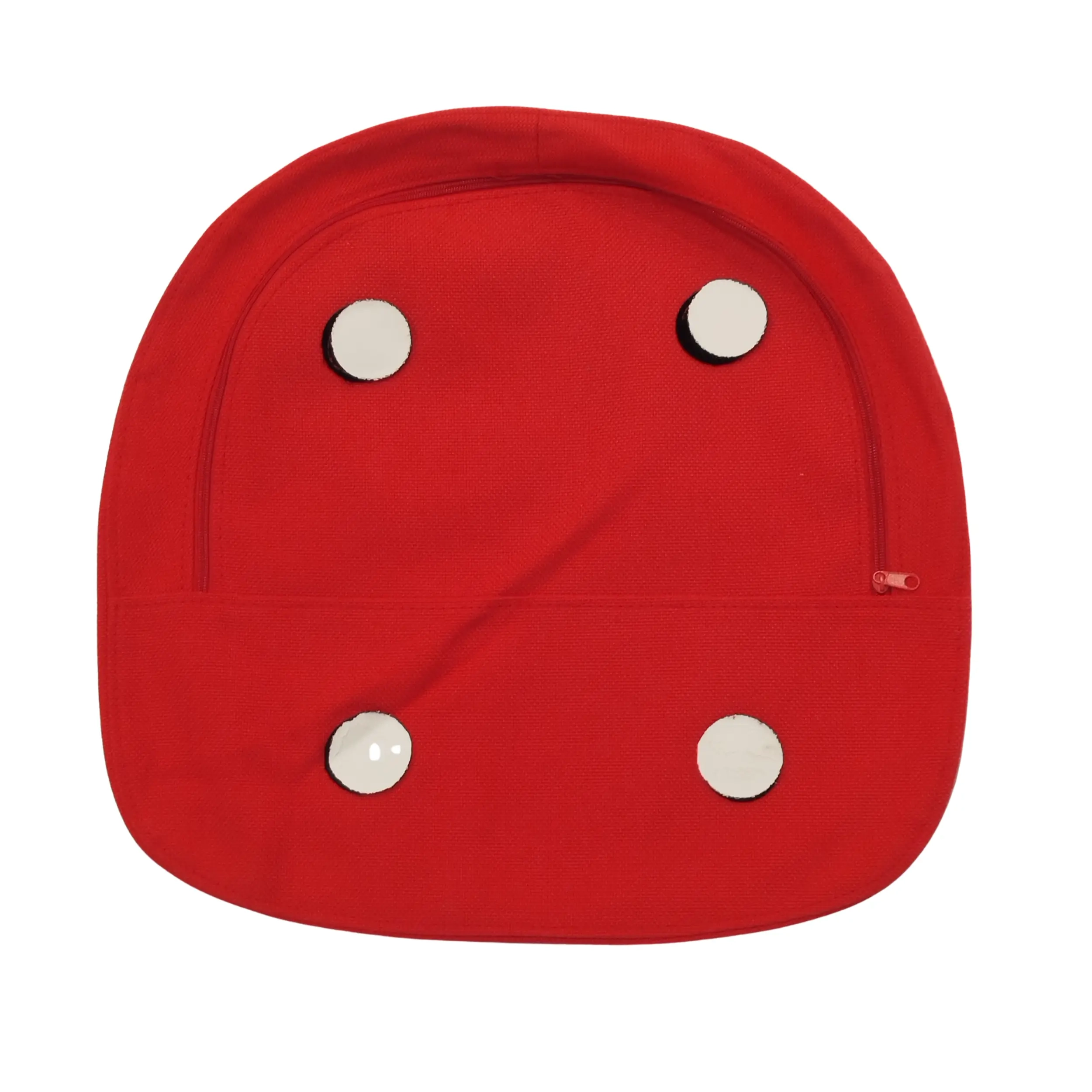 Copri cuscino per sedia Tulip Braccioli Cotone Copri cuscino in cotone | Ricambio in velcro lavabile