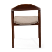 Warsow Nordic Eetkamerstoel in Natuurlijk Hout | Elegant & Comfortabel Ontwerp