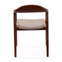 Warsow Nordic Sedia da pranzo in legno naturale | Design elegante e confortevole