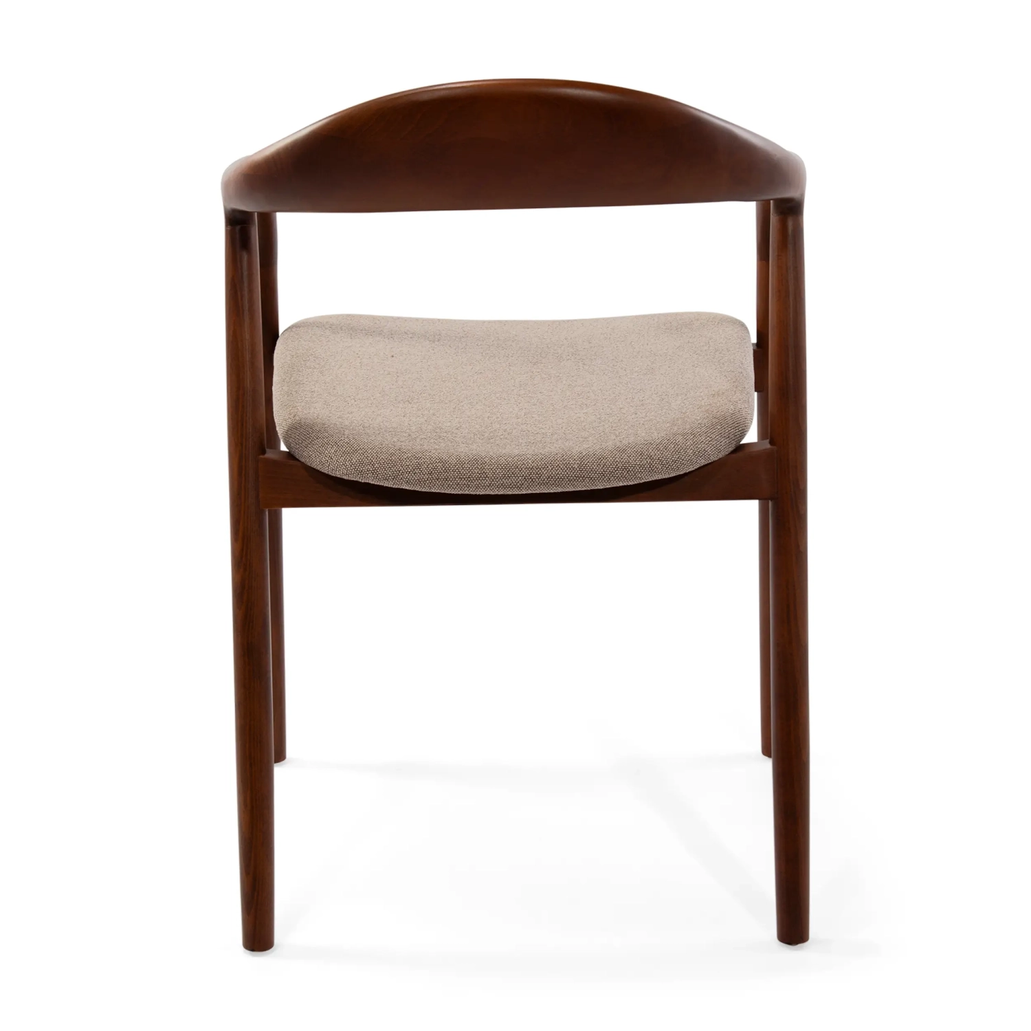 Warsow Nordic Silla de comedor de madera natural | Diseño elegante y confortable