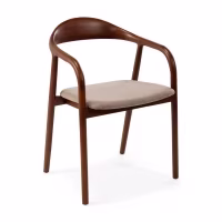 Warsow Nordic Sedia da pranzo in legno naturale | Design elegante e confortevole