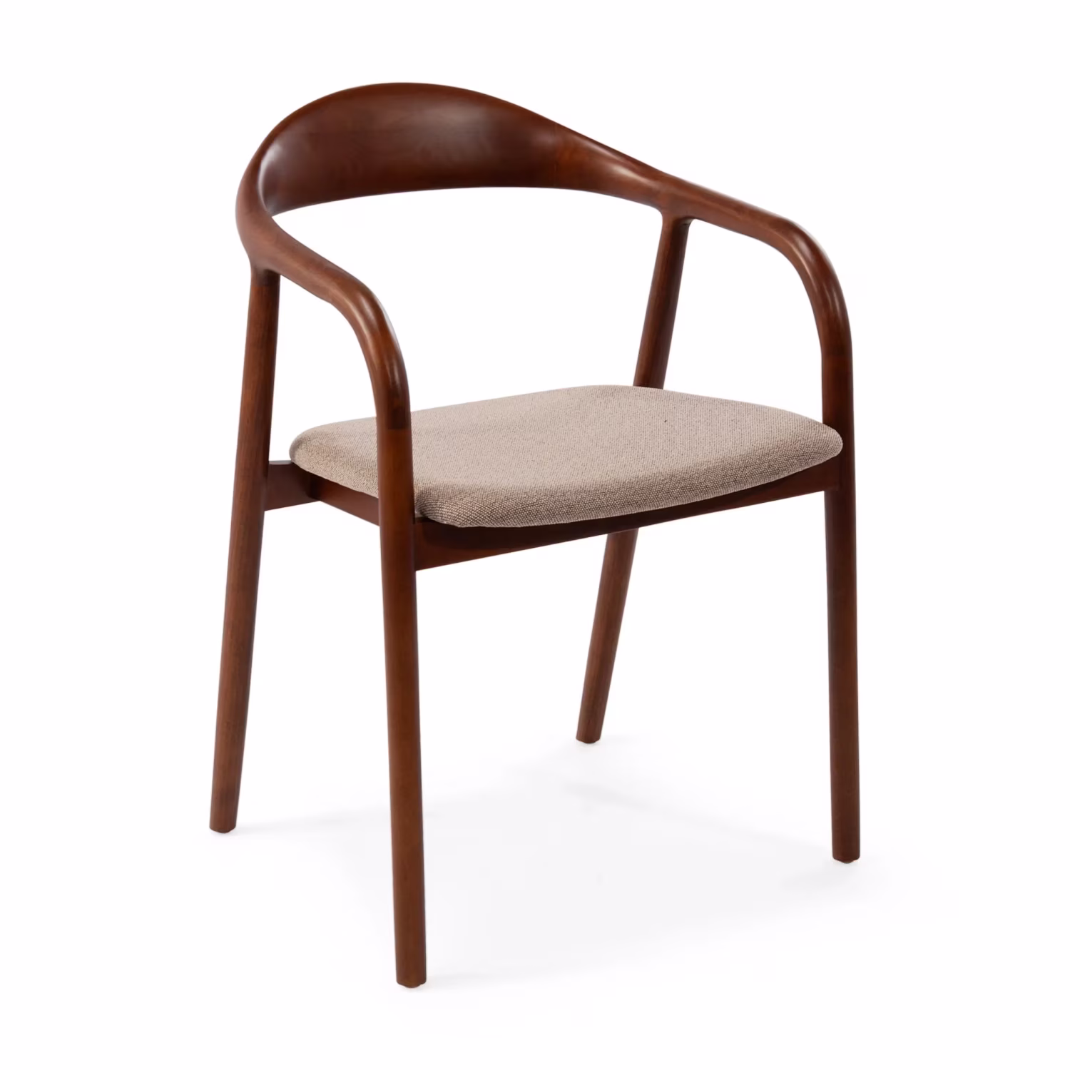 Warsow Nordic Sedia da pranzo in legno naturale | Design elegante e confortevole