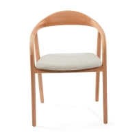 Jídelní židle Warsow Nordic z přírodního dřeva | Elegantní a pohodlný design