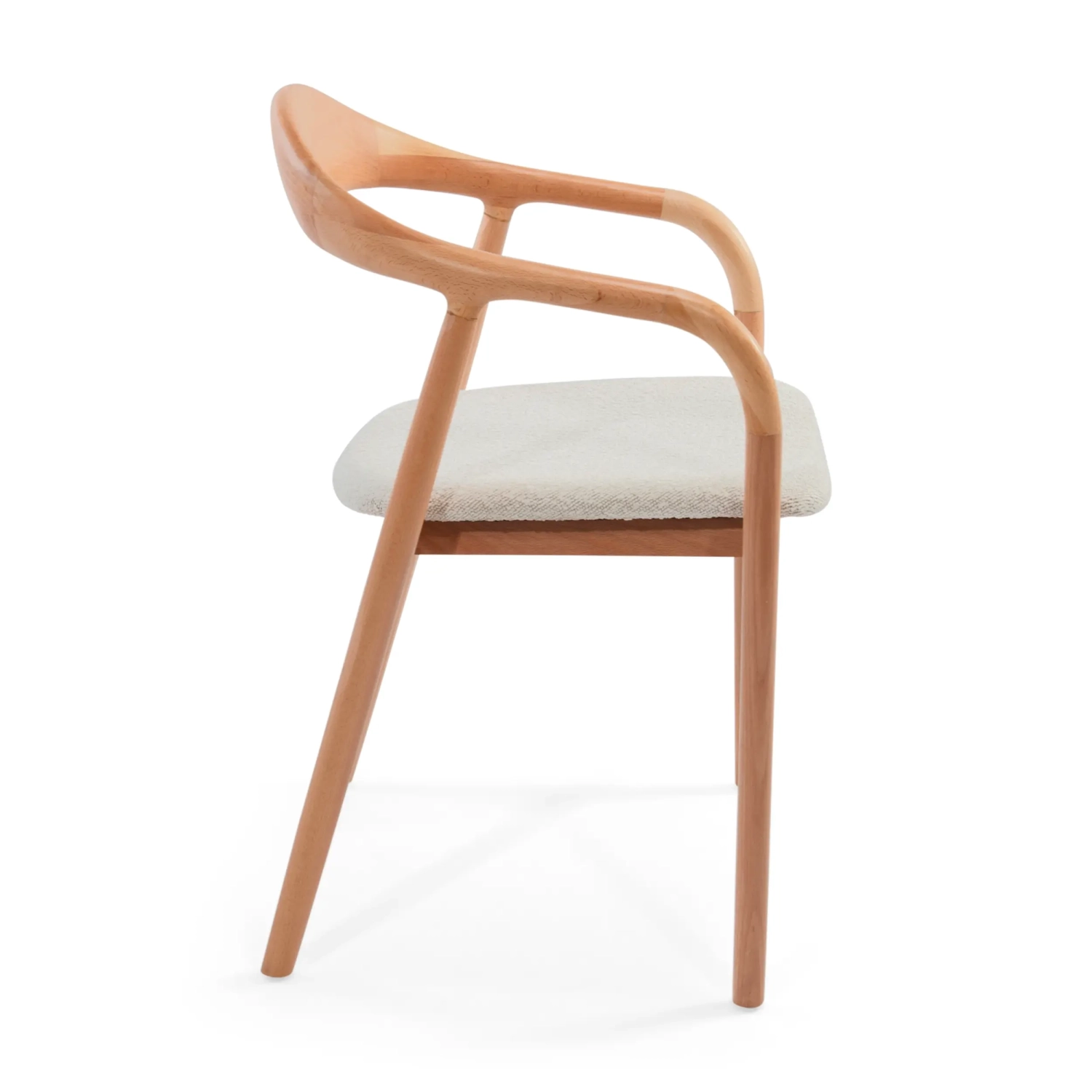 Warsow Nordic Matstol i naturträ | Elegant & bekväm design