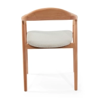 Jídelní židle Warsow Nordic z přírodního dřeva | Elegantní a pohodlný design
